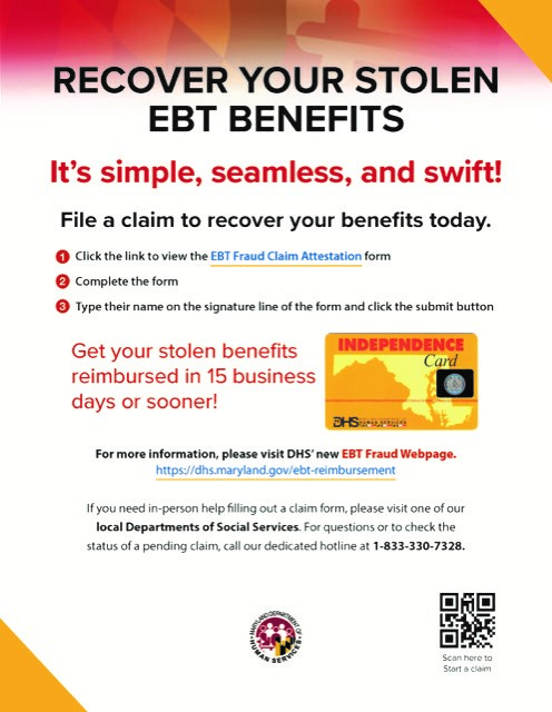 Program launching to reimburse stolen EBT benefits